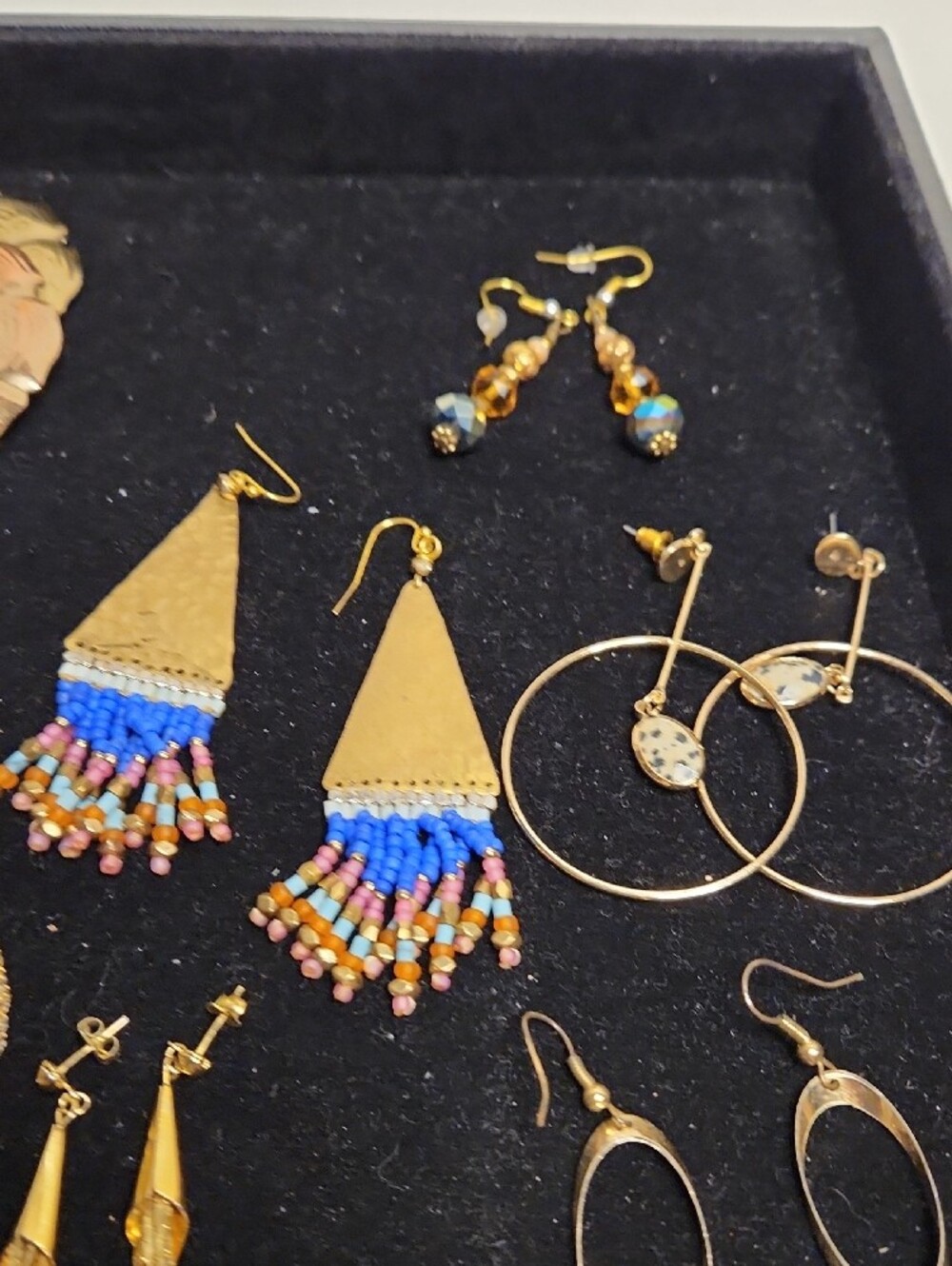 Gold-Tone/Bronze-tone  Earring Bundle - Picture 4 of 8